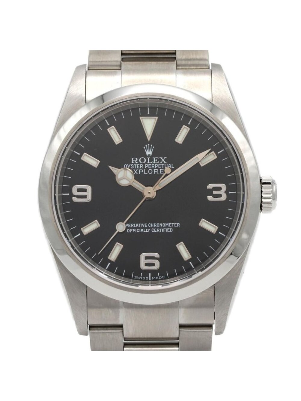Rolex Explorer-i SS Automatic Winding Number Watch